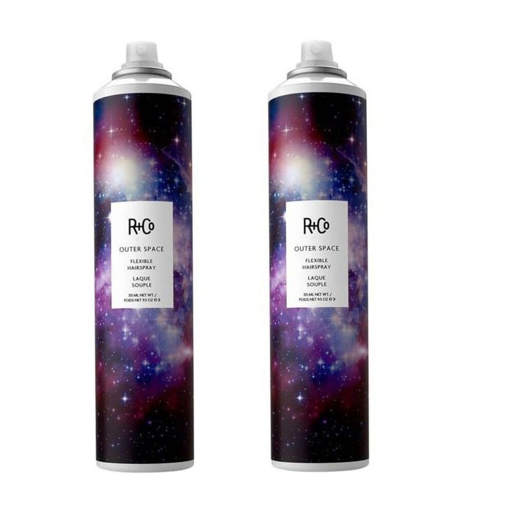 R+Co Outer Space Flexible Hairspray, 9.5 oz (Pack of 2)